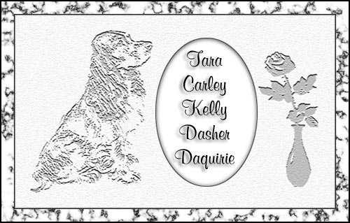 Bonnie's Cocker Spaniel Memorial